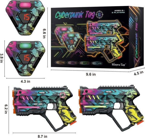 Laser Tag Set of 2, Set of 4 - Image 2