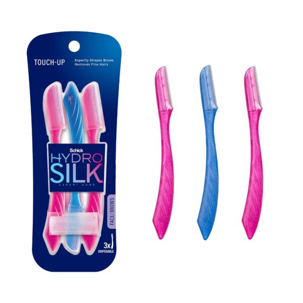 Schick Hydro Silk Touch-Up Dermaplaning Tool with Precision Cover