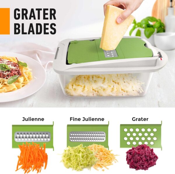 Mueller Pro-Series 10-in-1, 8 Blade Vegetable Chopper - Image 4