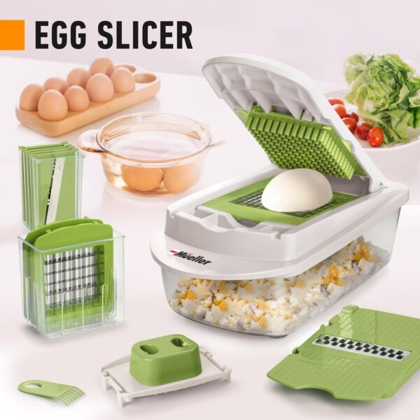 Mueller Pro-Series 10-in-1, 8 Blade Vegetable Chopper - Image 6