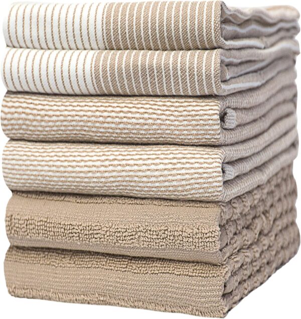 Premium Dish Towels (20”x 28”, 6 Pack)